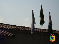 Alcinópolis inicia Semana da Pátria com hasteamento de bandeiras