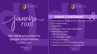 Janeiro Roxo é outra campanha que ganha os holofotes do Poder Legislativo em Alcinópolis