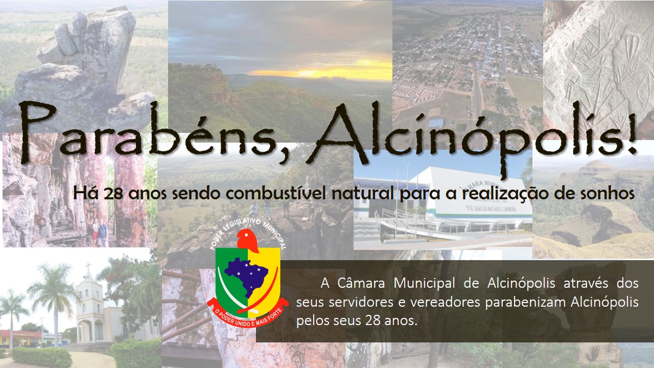 Parabéns, Alcinópolis!