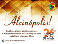 Parabéns Alcinópolis!