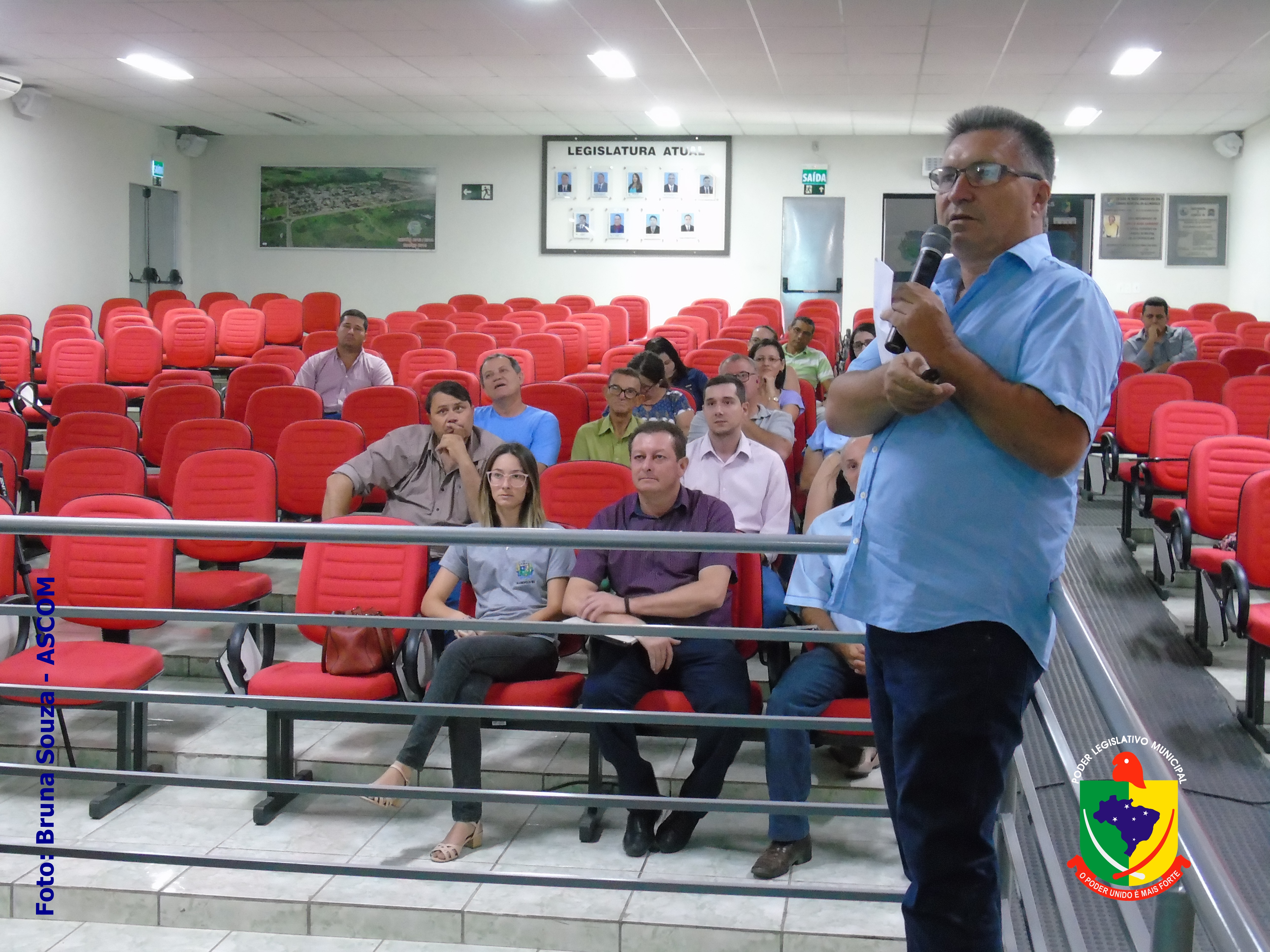 Plenário da Câmara de Alcinópolis foi palco de Audiência Pública para definição da LOA 2020