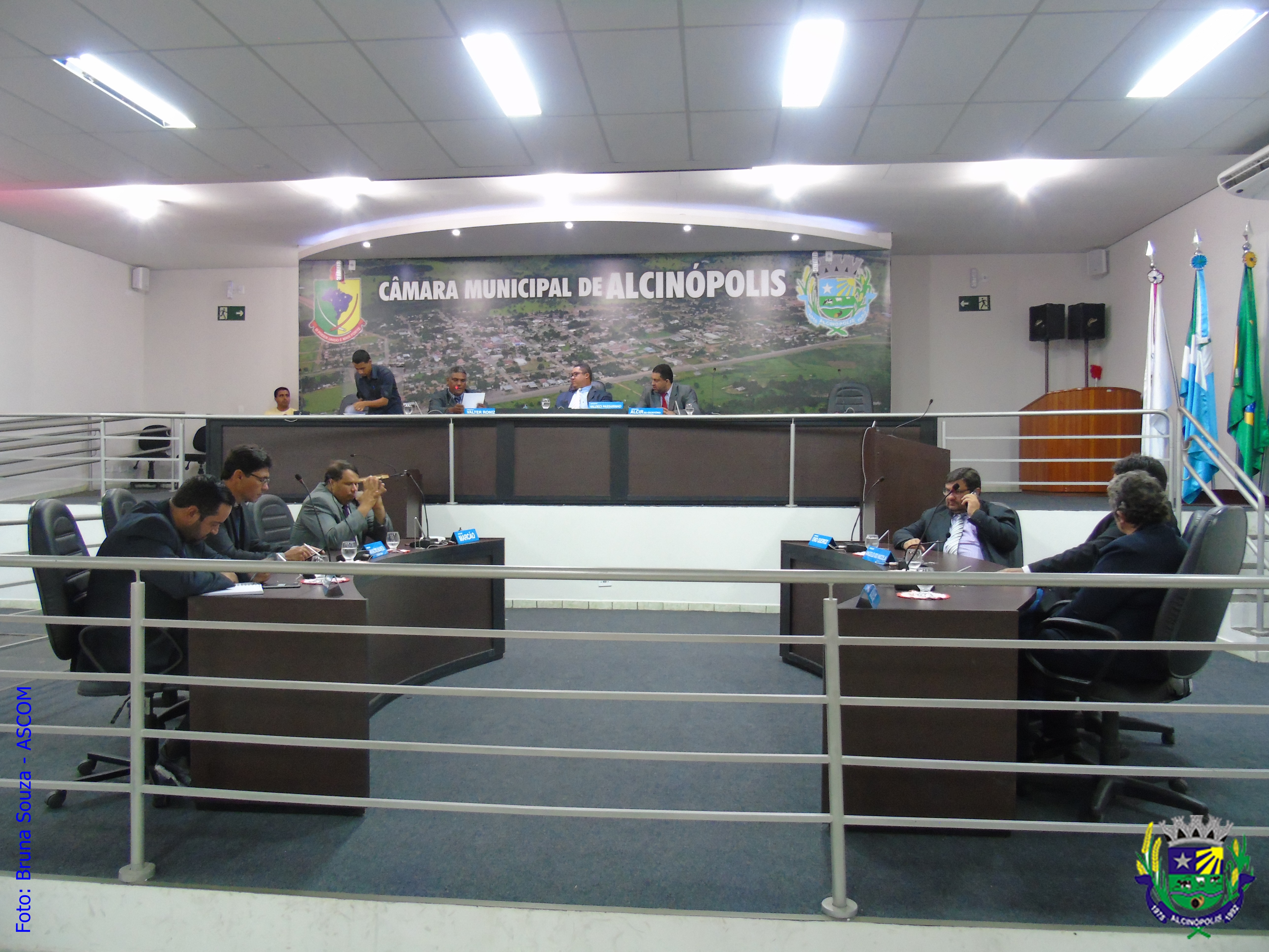Primeira sessão ordinária é registrada no Plenário da Câmara Municipal de Alcinópolis
