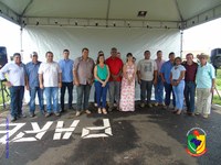Vereadores participam de cerimônia de lançamento de obras em Alcinópolis