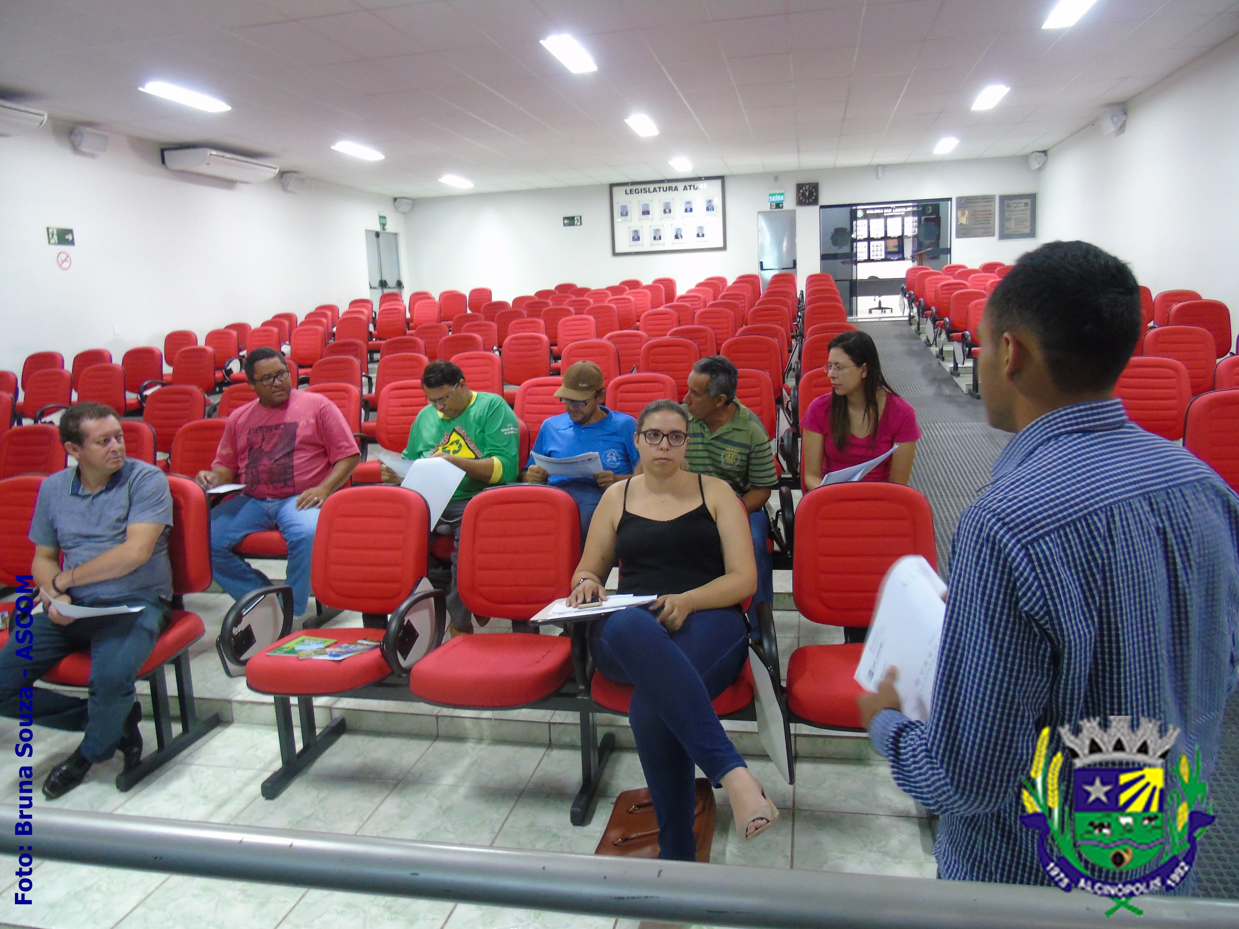Vereadores participam de reunião sobre o Censo Agropecuário 2017