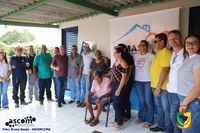 Vereadores prestigiam entrega da primeira casa do Programa “Ampliando Sonhos”